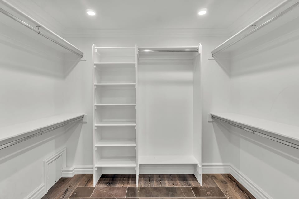 Master closet