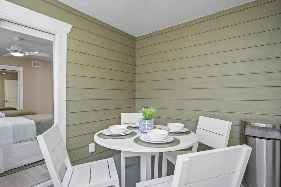 Covered patio