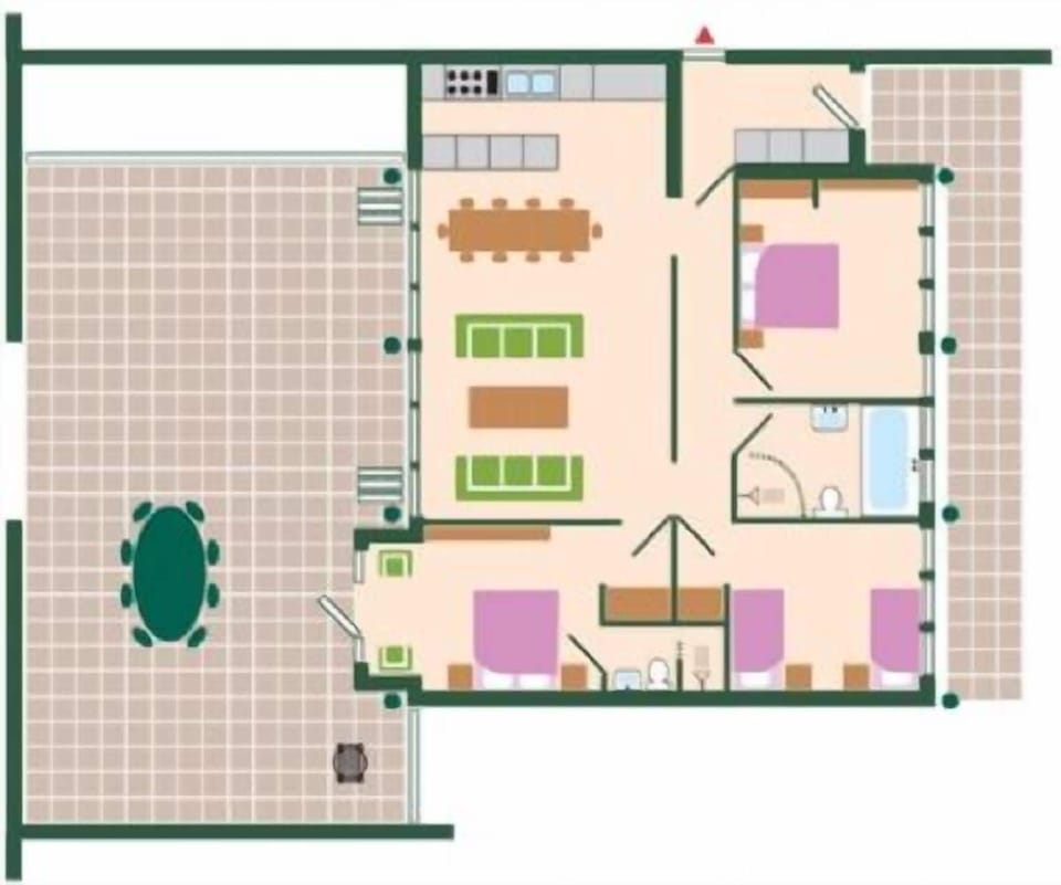 Garden House floorplan