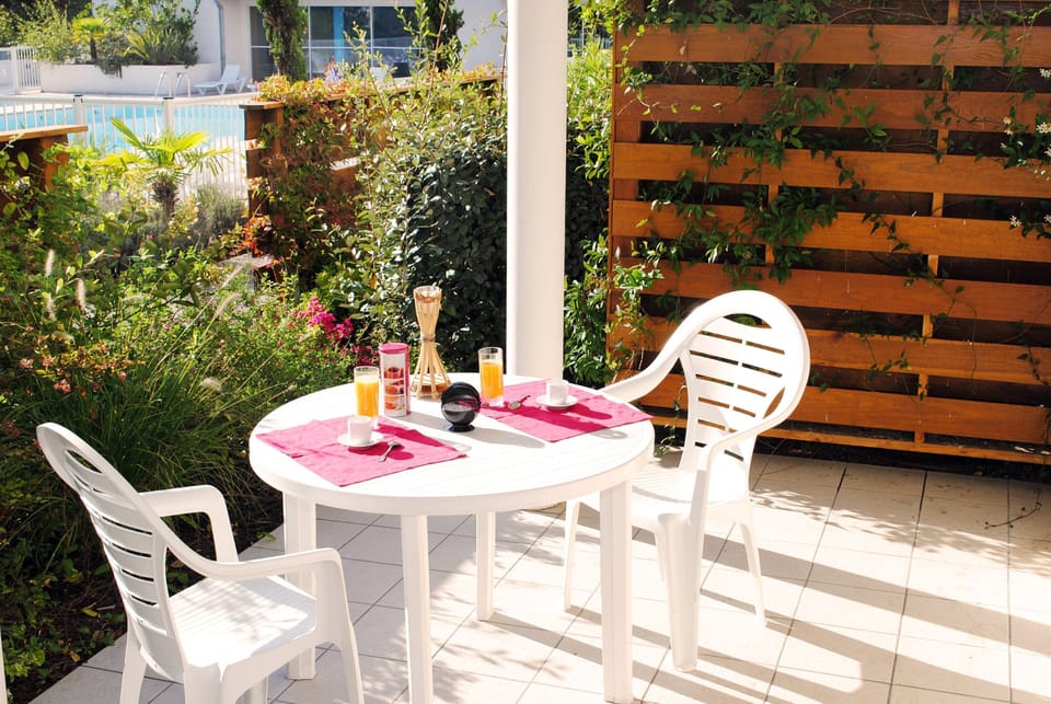 Open the door and step out onto your private balcony or patio!