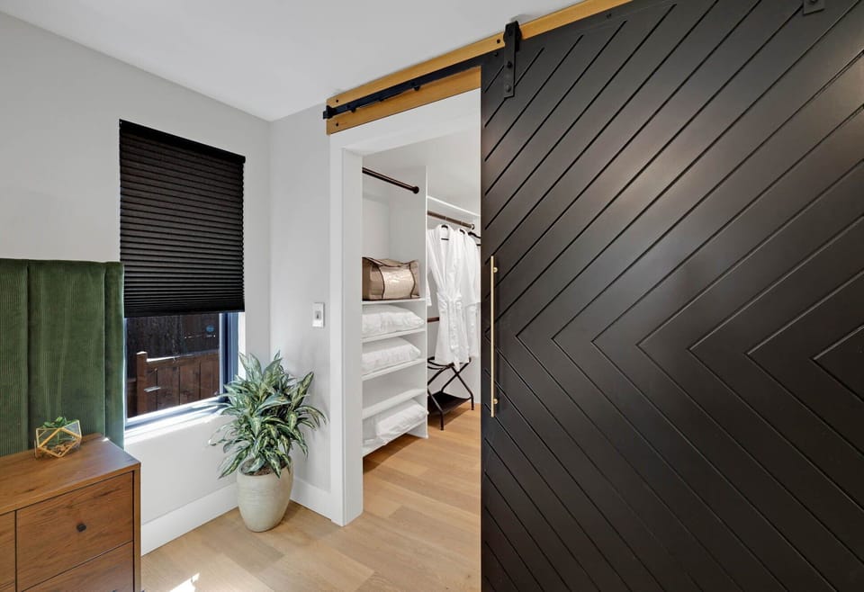 Room darkening blinds and extra linens are provided to enhance the comfort of your stay.