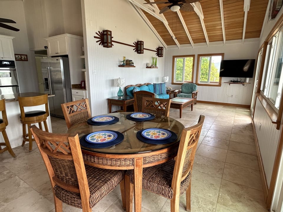 Main Dining Area open to kitchen and family room