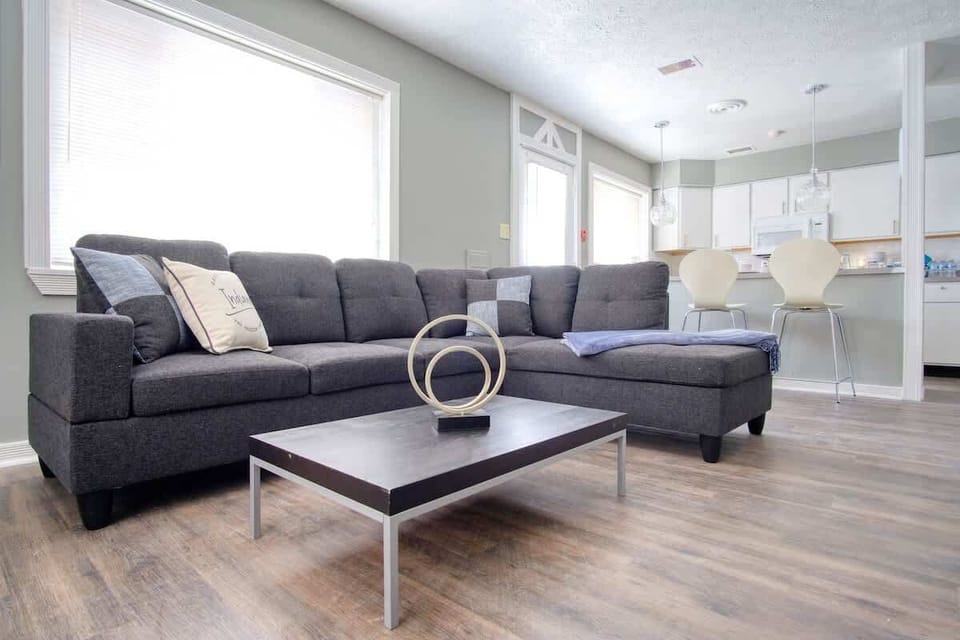 Open Living Space | Bright, Connected Area Perfect for Movie Nights and Casual Hangouts