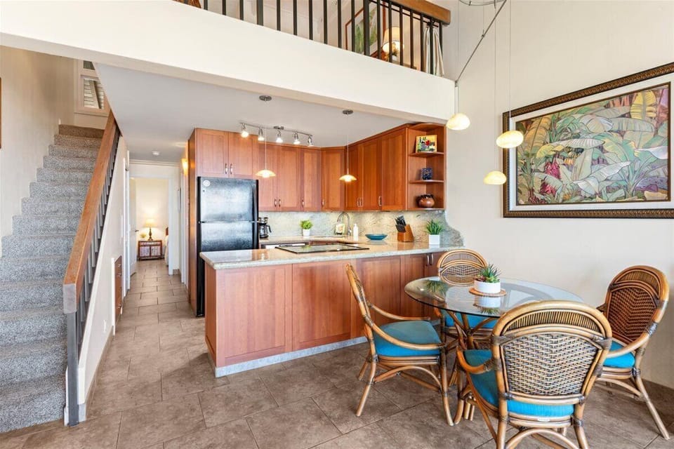 Kitchen and dining area