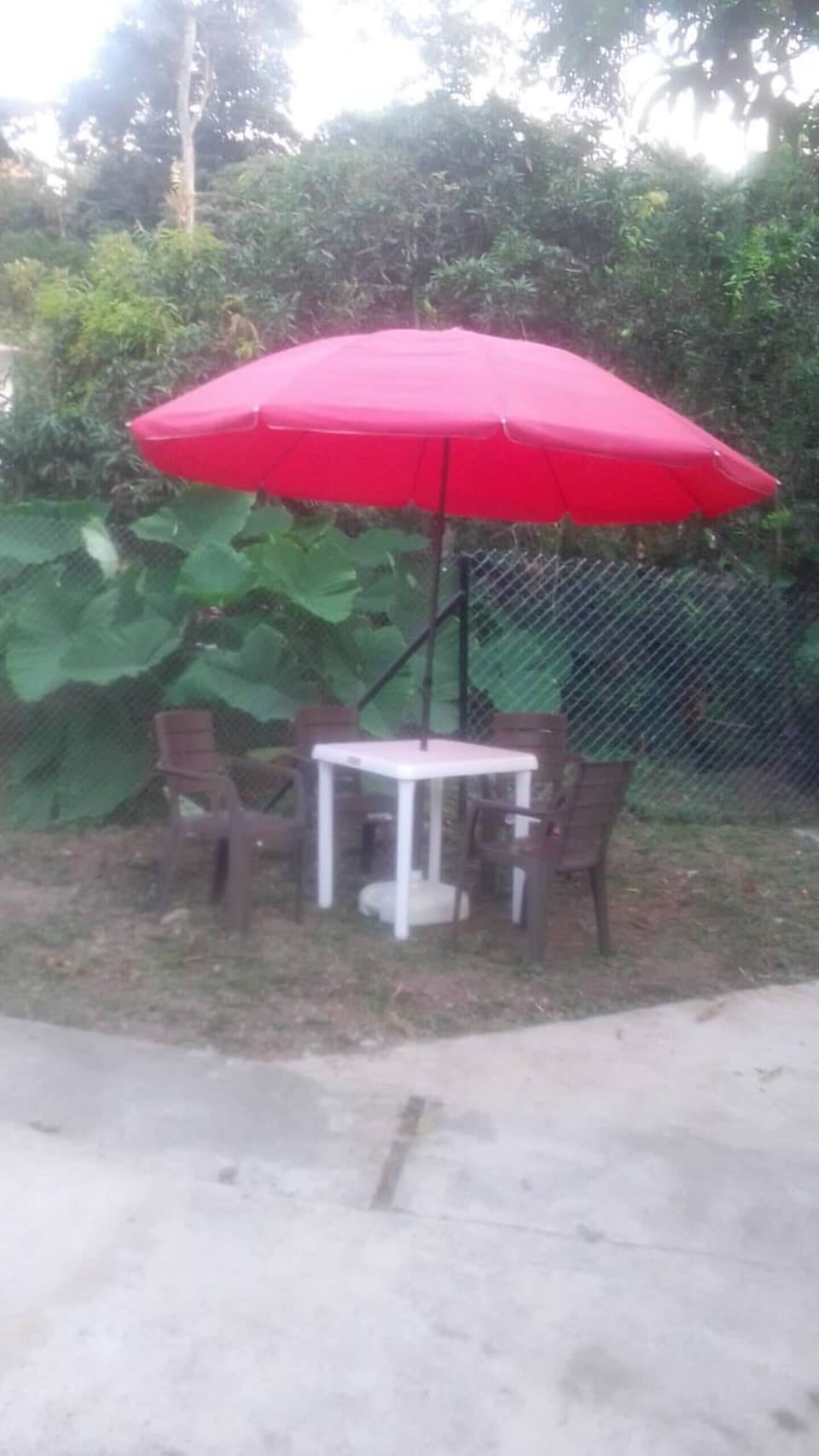 Outdoor dining