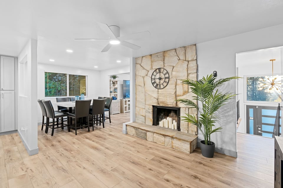 Indoors, Floor, Flooring, Furniture, Table