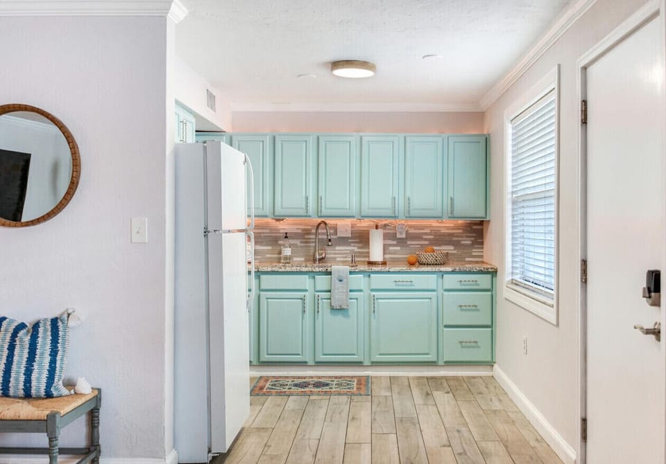 Well equipped kitchen.