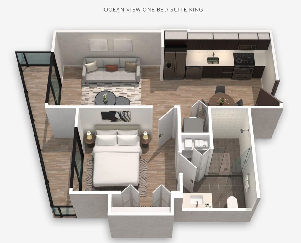 Plan your space at a glance with this suite diagram.