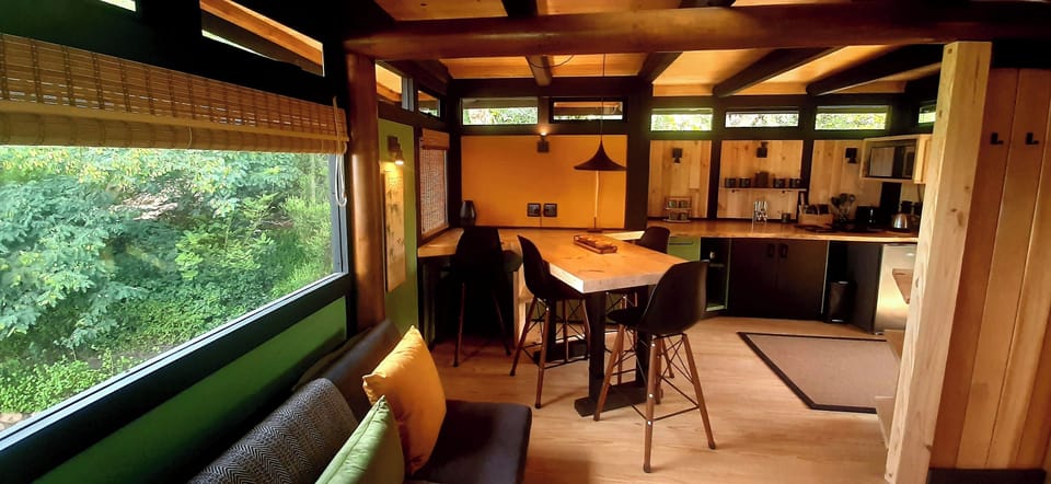 Open plan living area