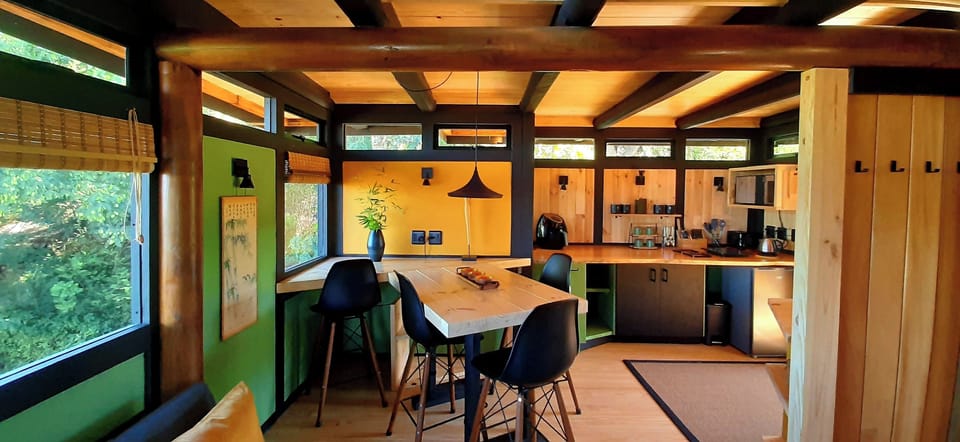 Open plan living area