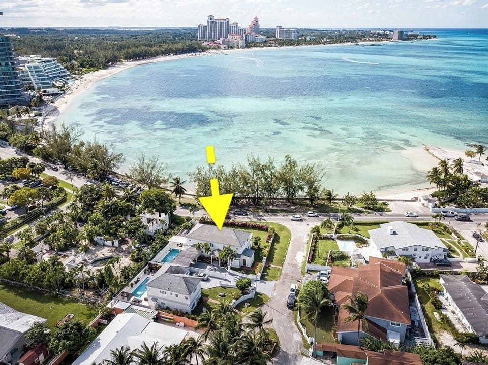15 Second walk to beach, directly across the street