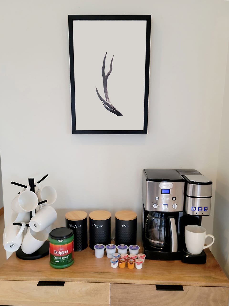 Coffee Station: Carafe, K-Cup or French Press