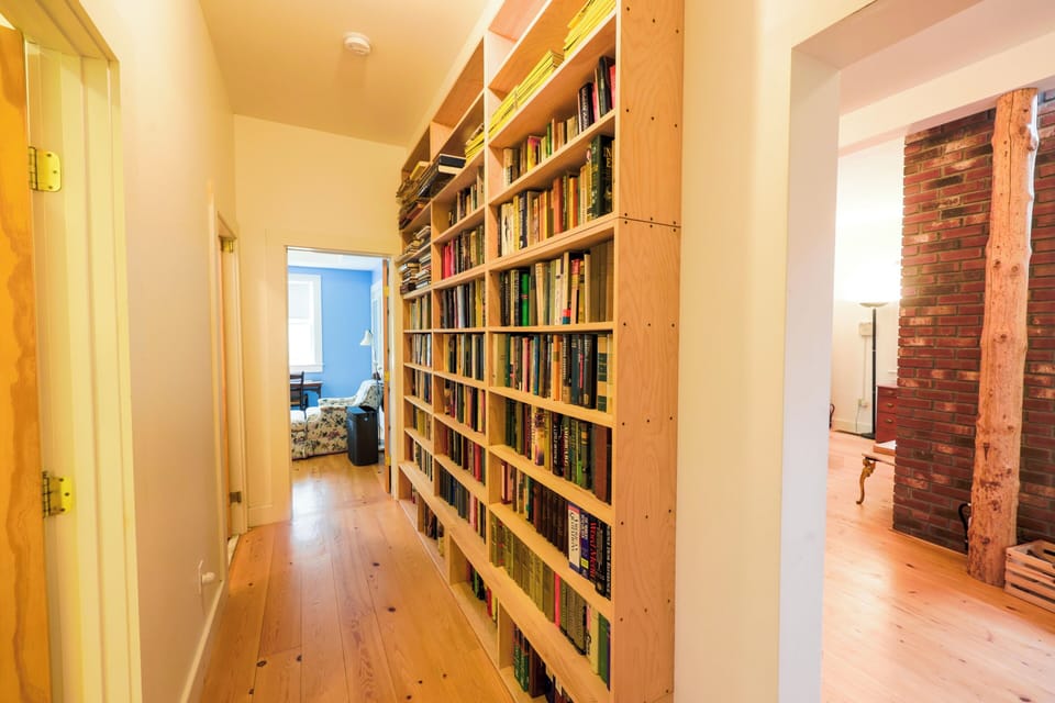 Downstairs hallway.