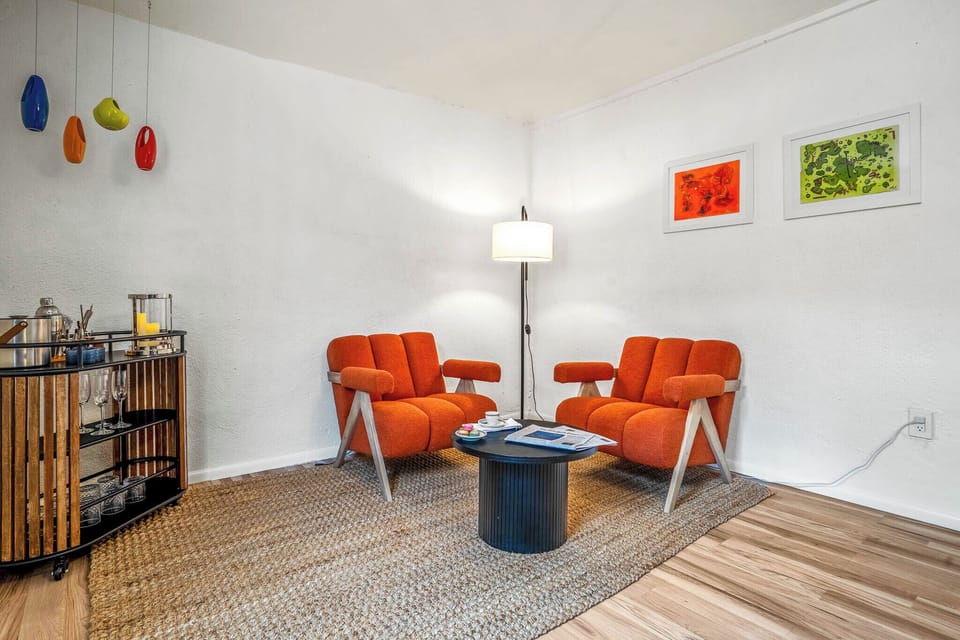 Cozy seating nook