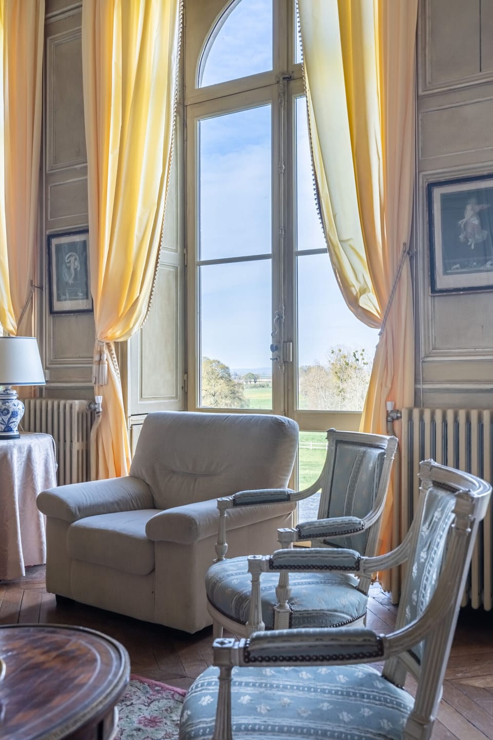 "Serenity at the Golden Window"