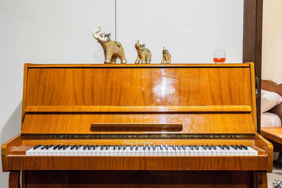 Piano aavaailable at our premises for our guests