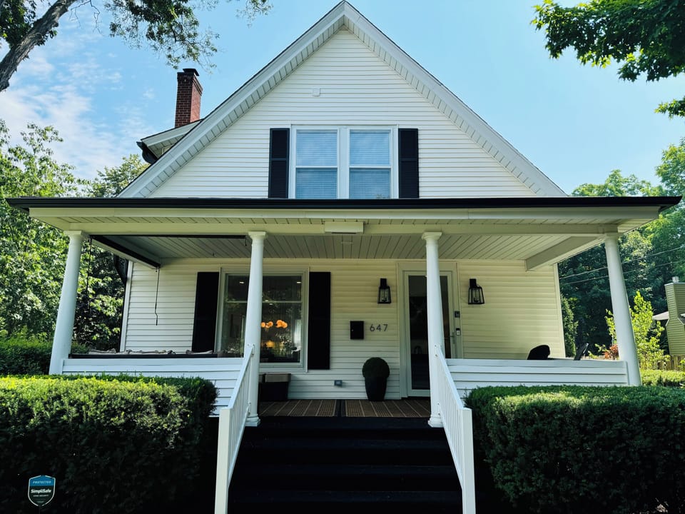 Front of the house