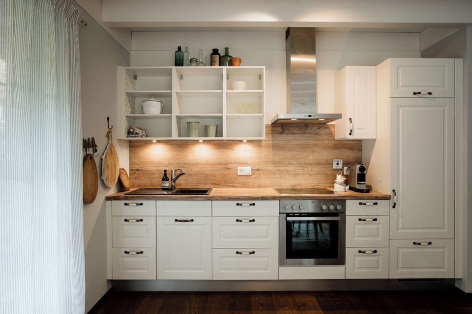 perfekt ausgestattete Küche