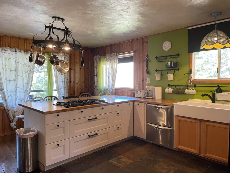 Upstairs kitchen