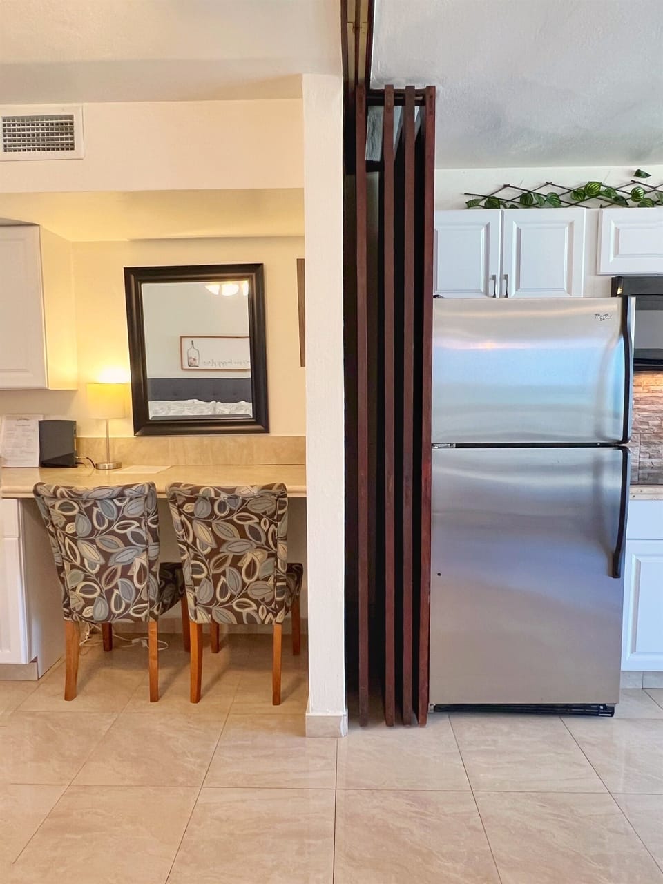 Want to section off the primary bed and living room pullout? Just pull out the dividers.