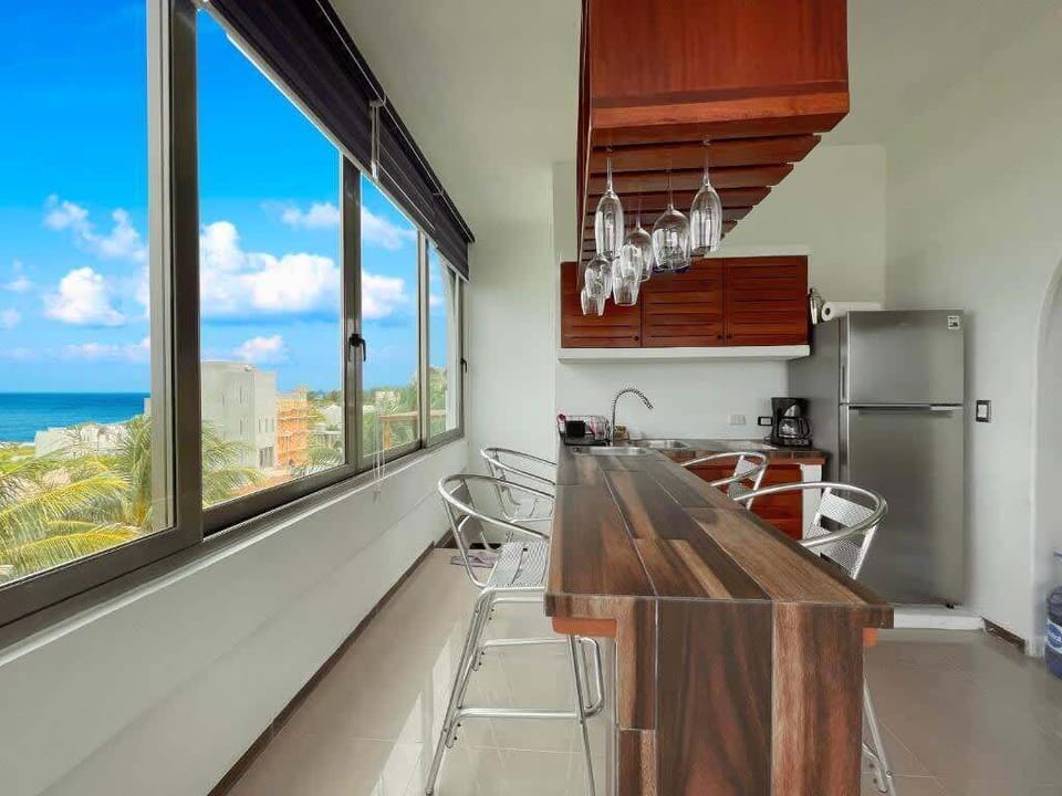 Fully equipped kitchen with everything you need to cook