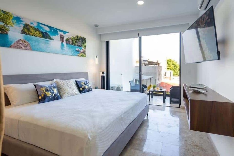 King bed