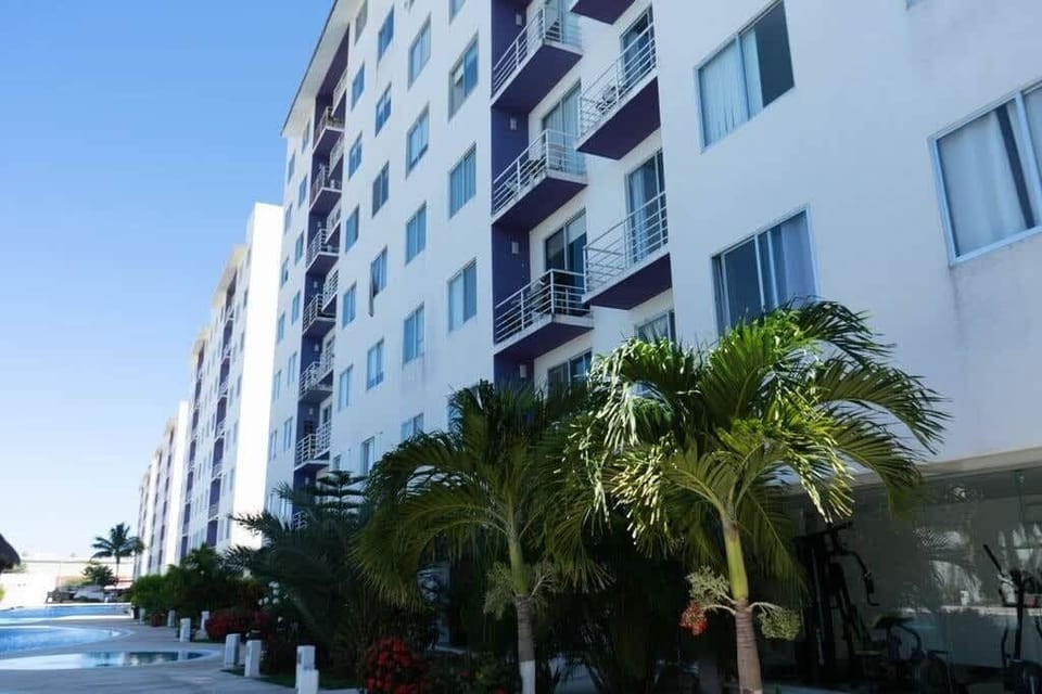 Condominium tower exterior