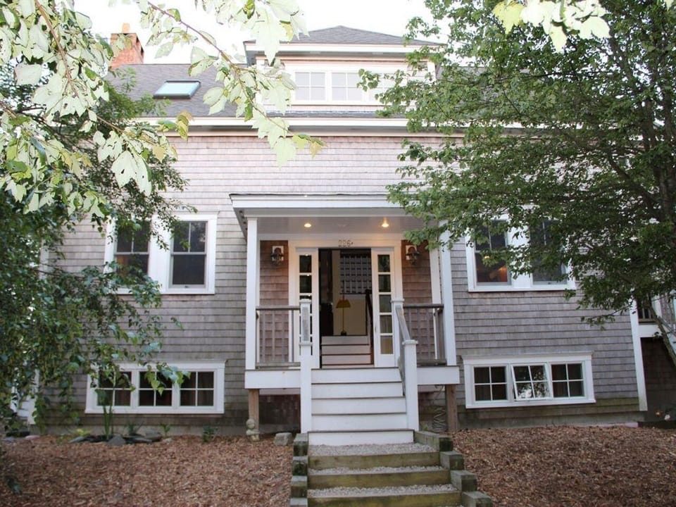 Front door from driveway