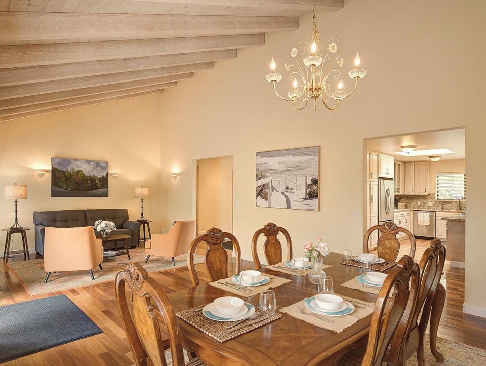 Living Room and Dining Area