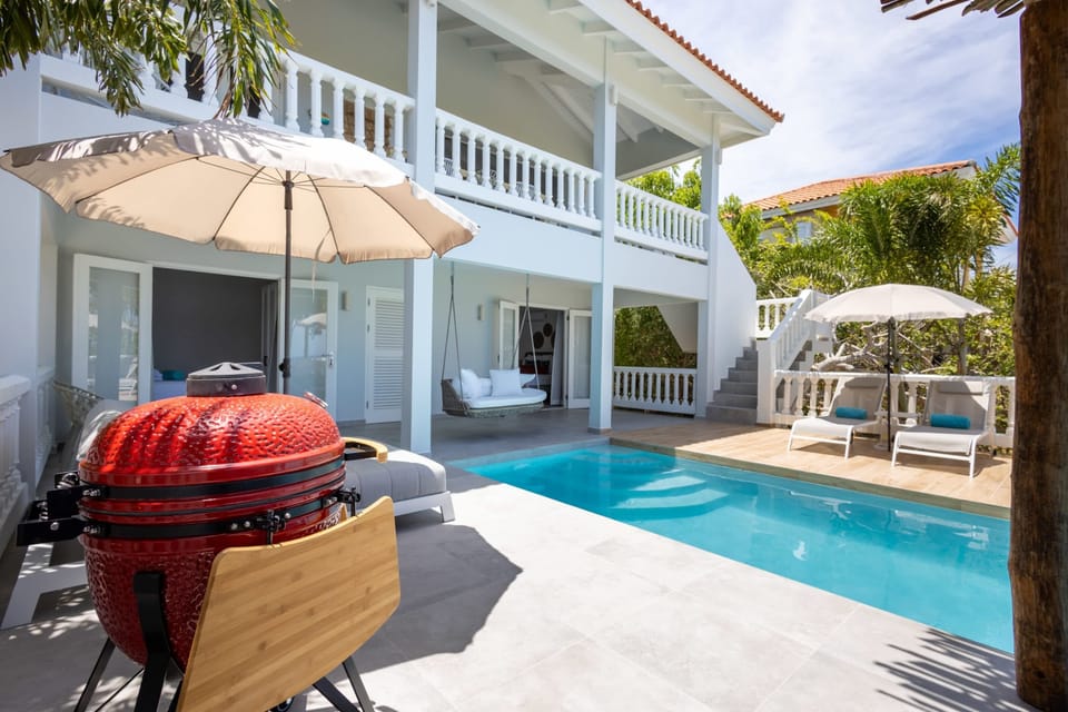 Pool Area with BBQ