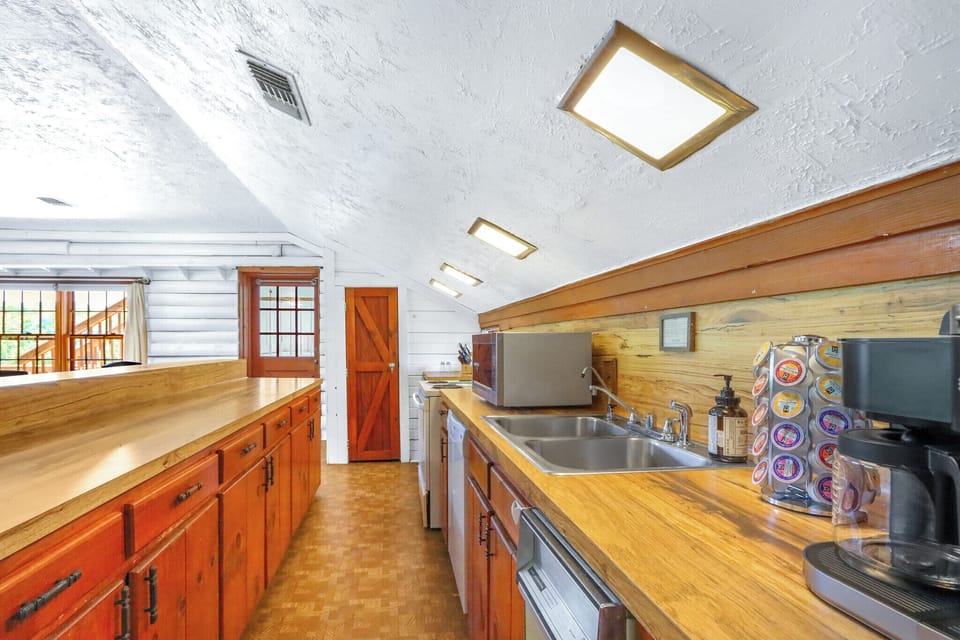Alternate view of the kitchen