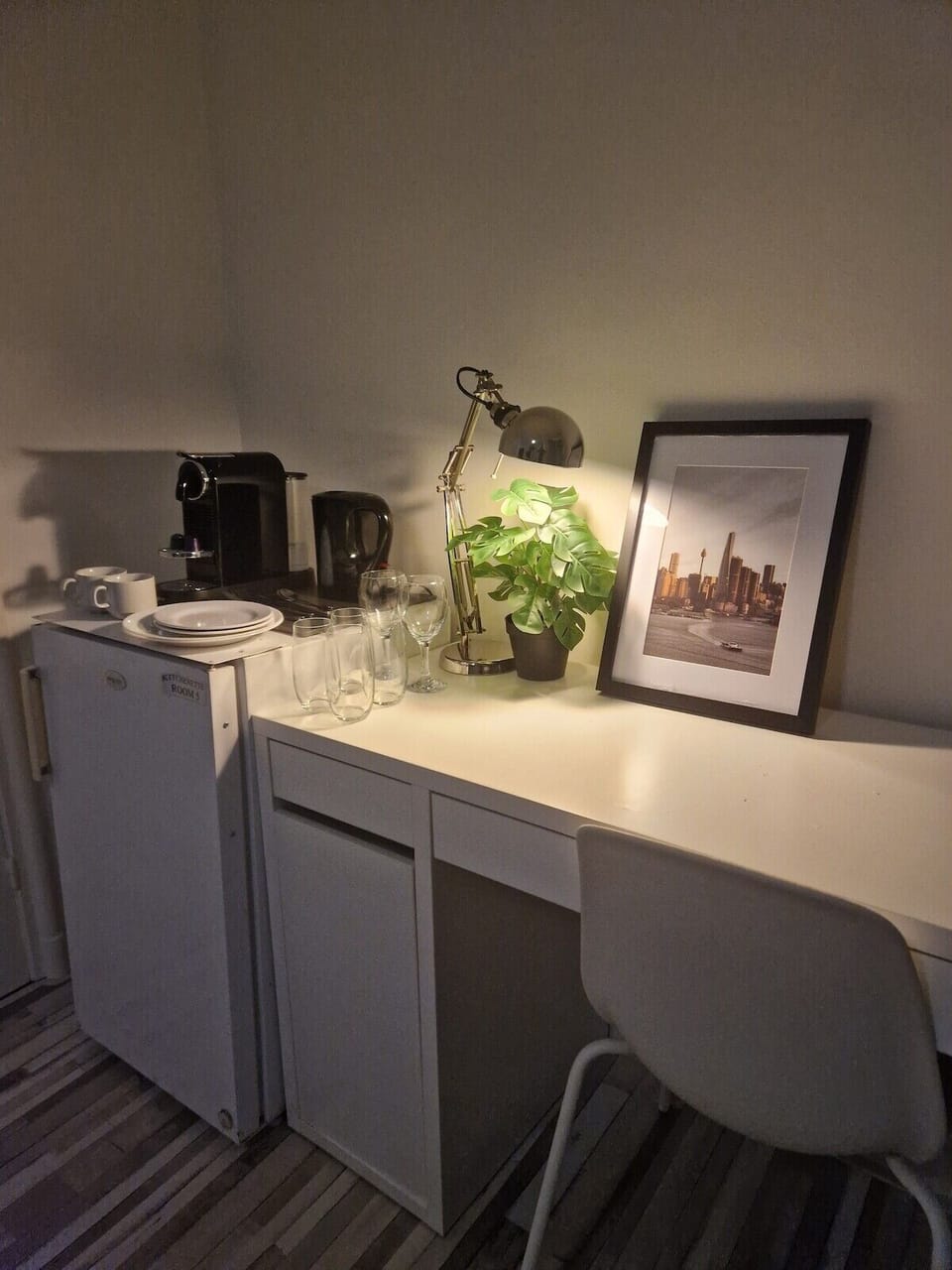dedicated workspace.