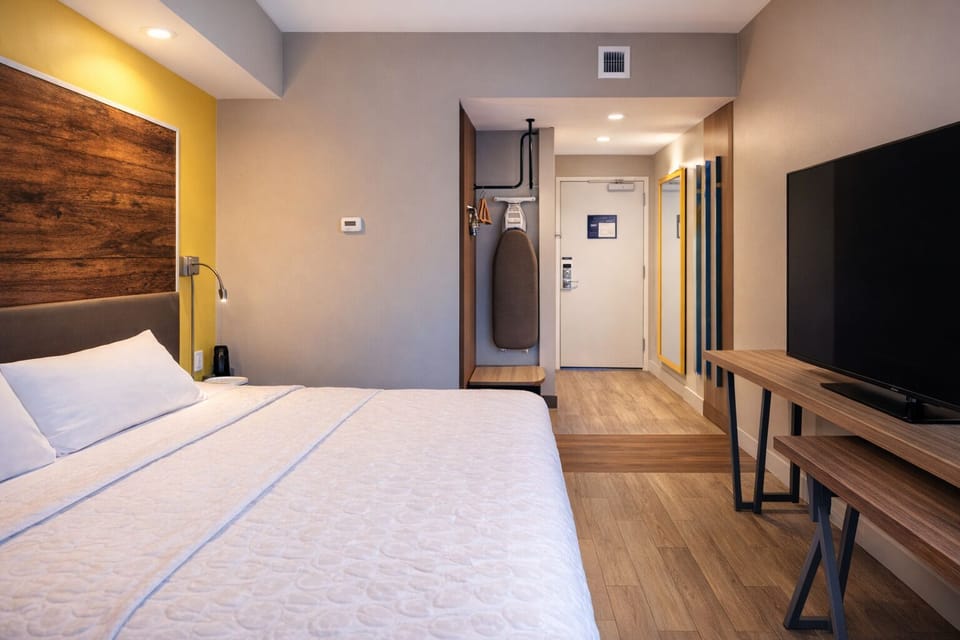 Relax on crisp linens after a full day out exploring.