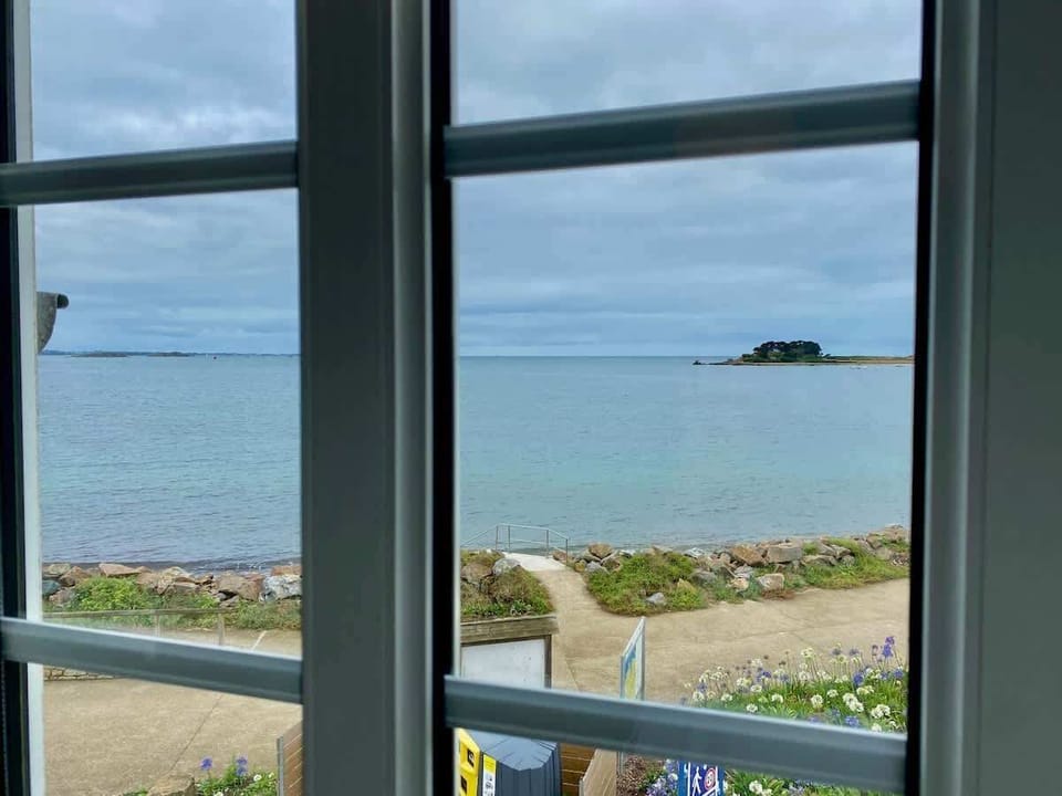 Vue sur la mer des chambres 