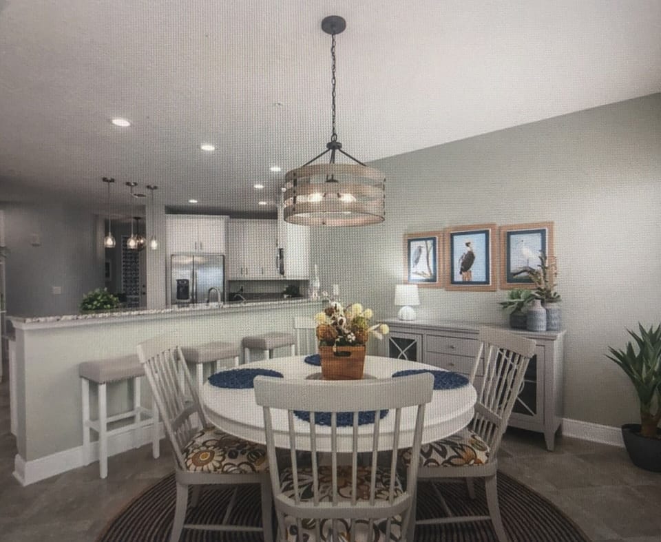 Dining area