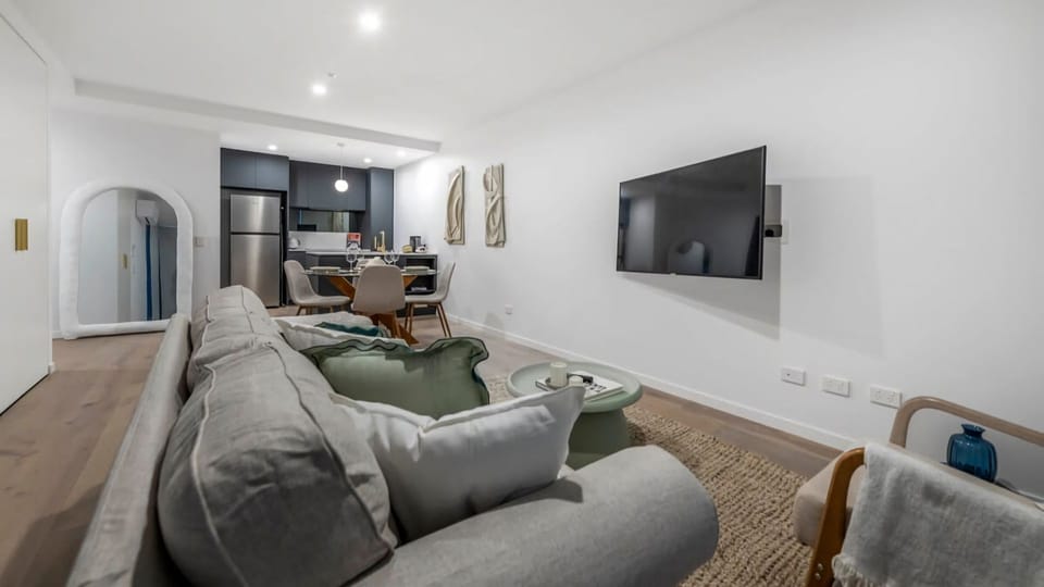 Living area for entertainment