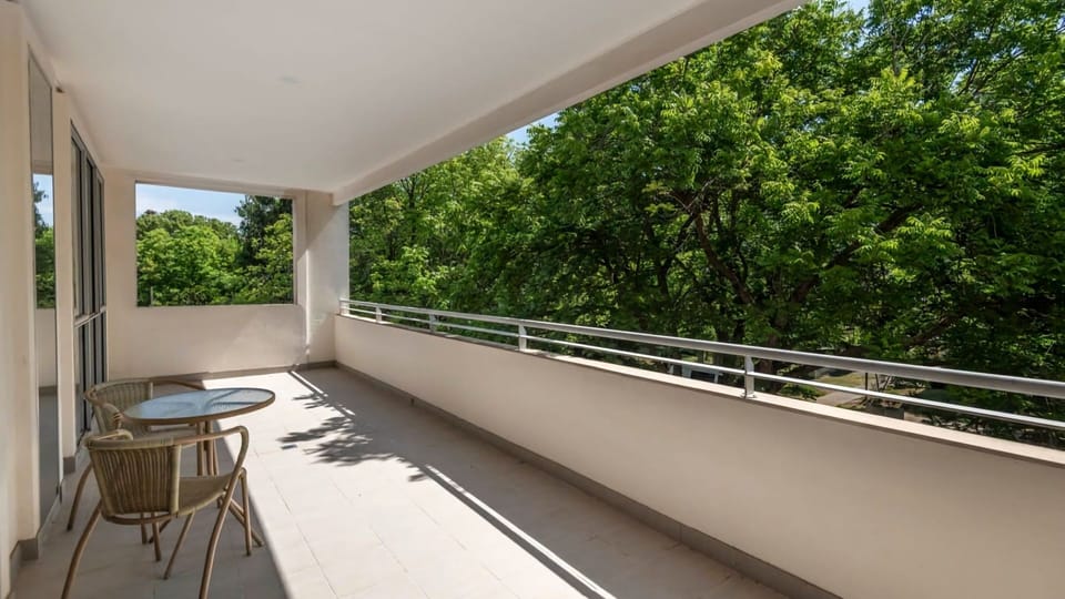 Balcony perfect for morning coffee or sunset drinks