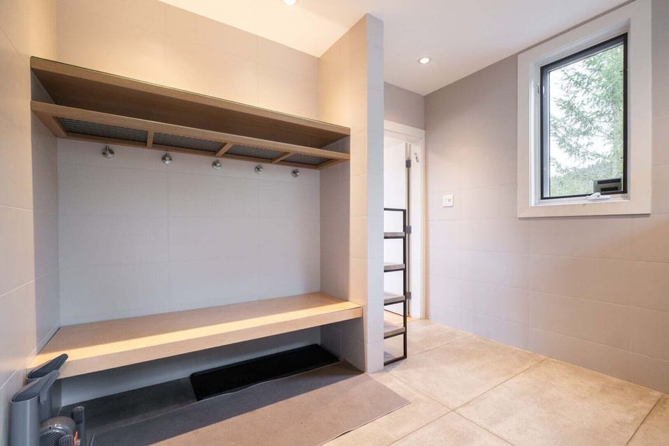 Mudroom area