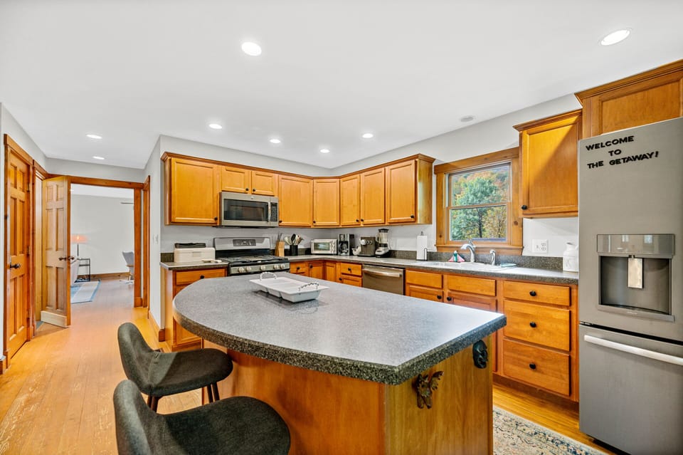 Kitchen with Island.