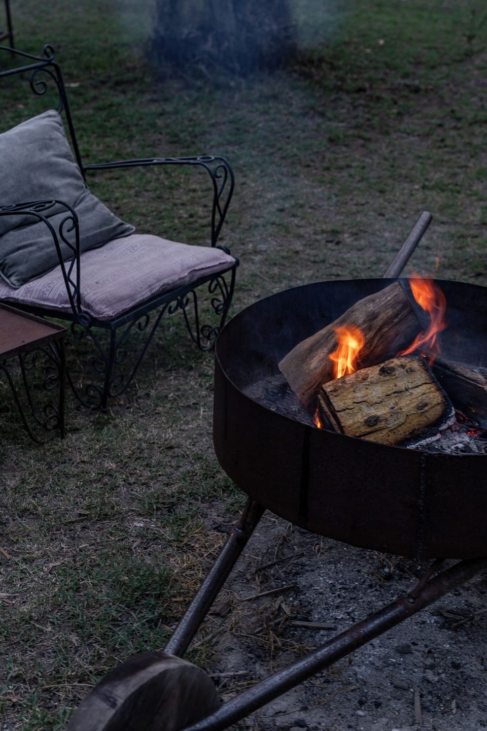 outdoor fire bowl