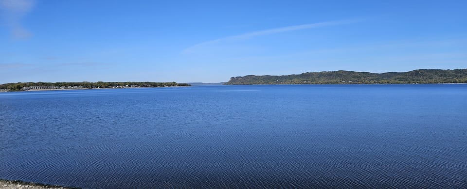 Walk about 2 blocks to see beautiful Lake Pepin (part of the Mississippi River)