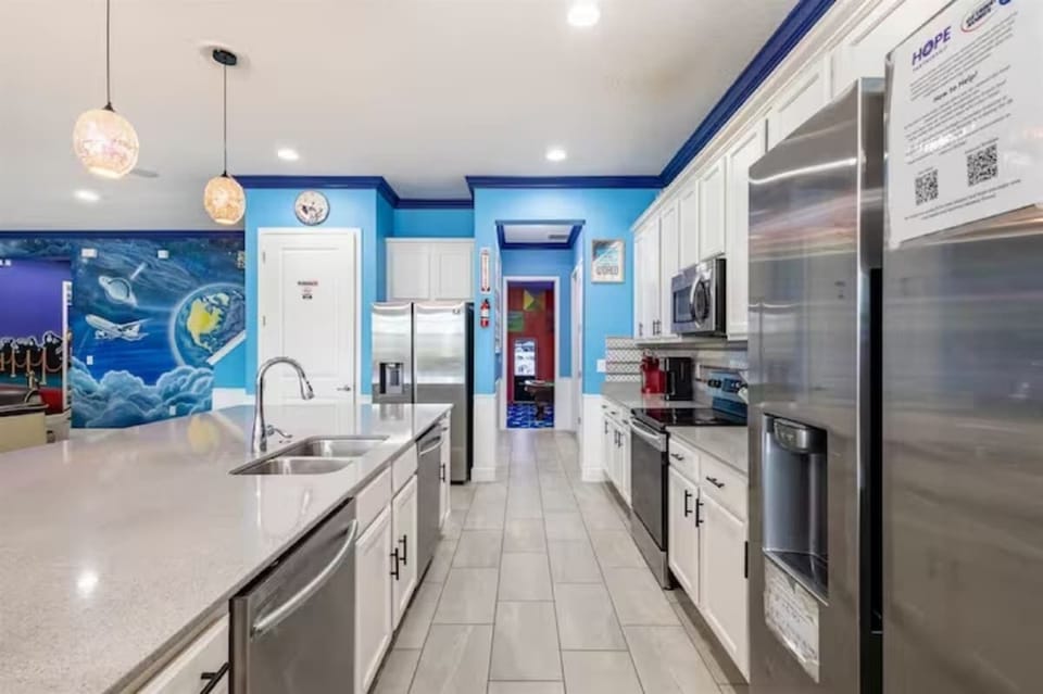 Kitchen and Kitchen Counter view - two dishwashers
