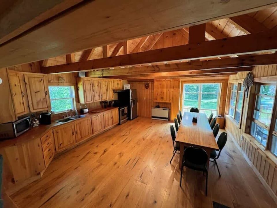 Kitchen and dining area