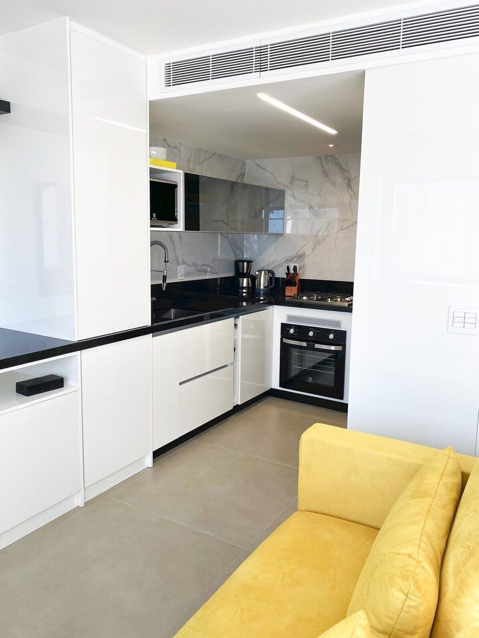 Our kitchen has plenty of prep-space and is fully loaded with supplies. 
