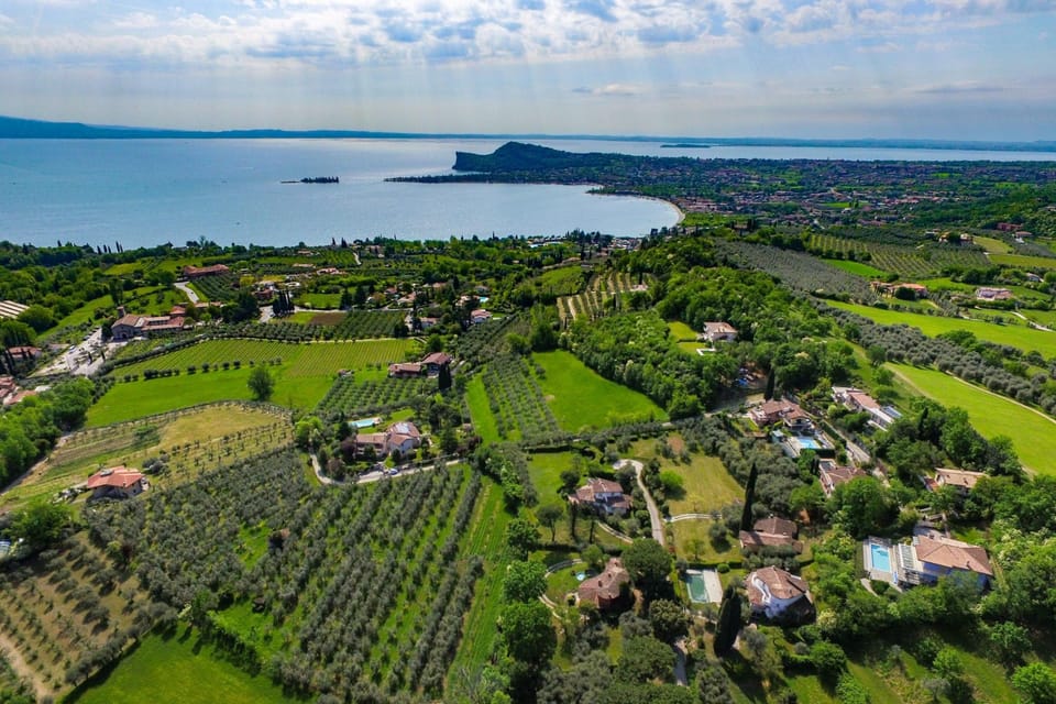 Aerial view of San Felice del Benaco