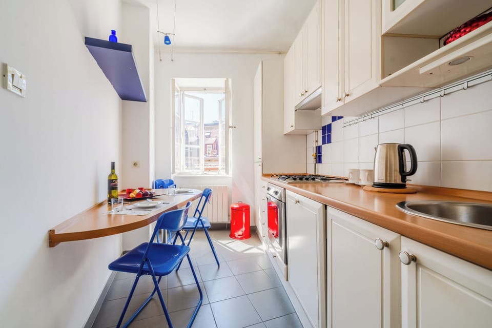 Kitchen and dining area