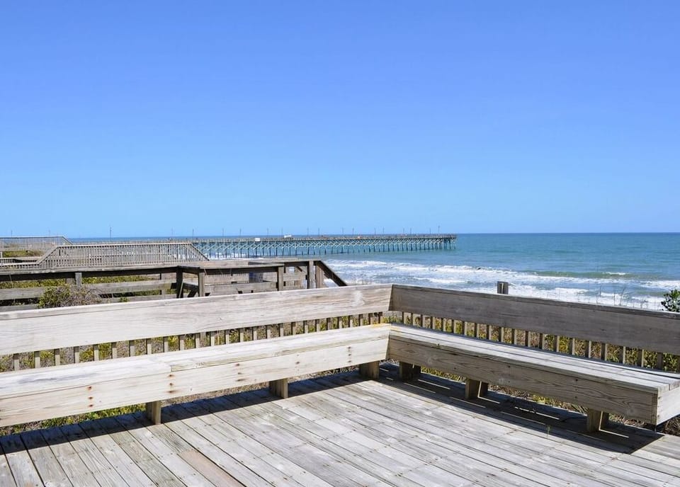 Oceanfront Sun Deck II - with Built-In Seating