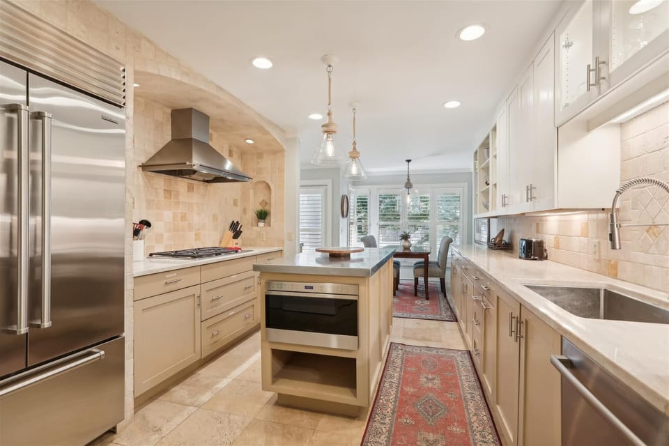 Kitchen at 41 Turtle Lane Club