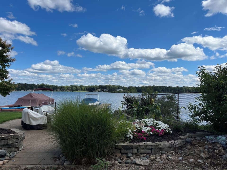 Front of house view (summer)