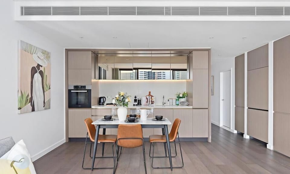 Bright dining space for enjoying meals together